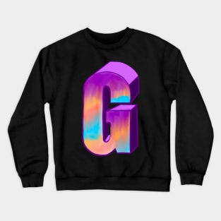 Top 10 best personalised gifts 2022  - Letter G ,personalised,personalized with pattern Crewneck Sweatshirt